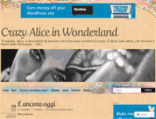 Tablet Screenshot of crazyaliceinwonderland.com